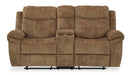 Huddle-Up Glider Reclining Loveseat with Console