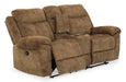 Huddle-Up Glider Reclining Loveseat with Console