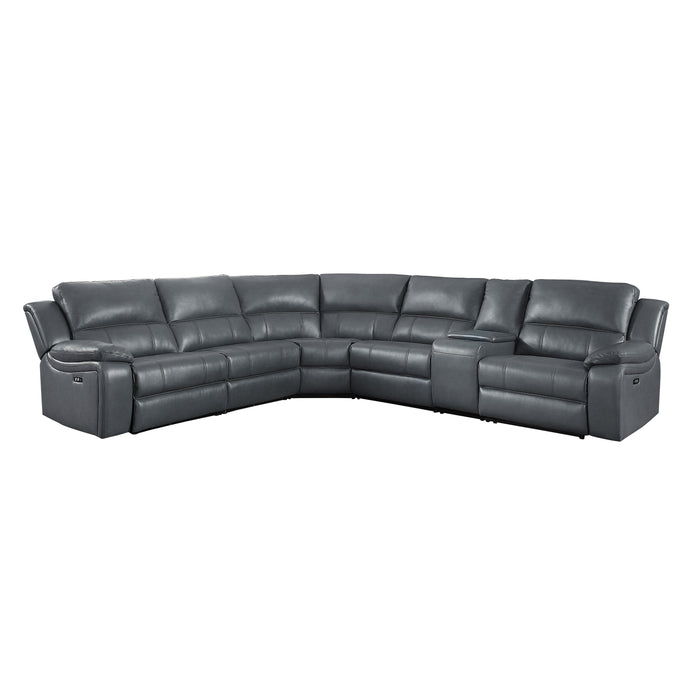 Falun (6)6-Piece Modular Power Reclining Sectional