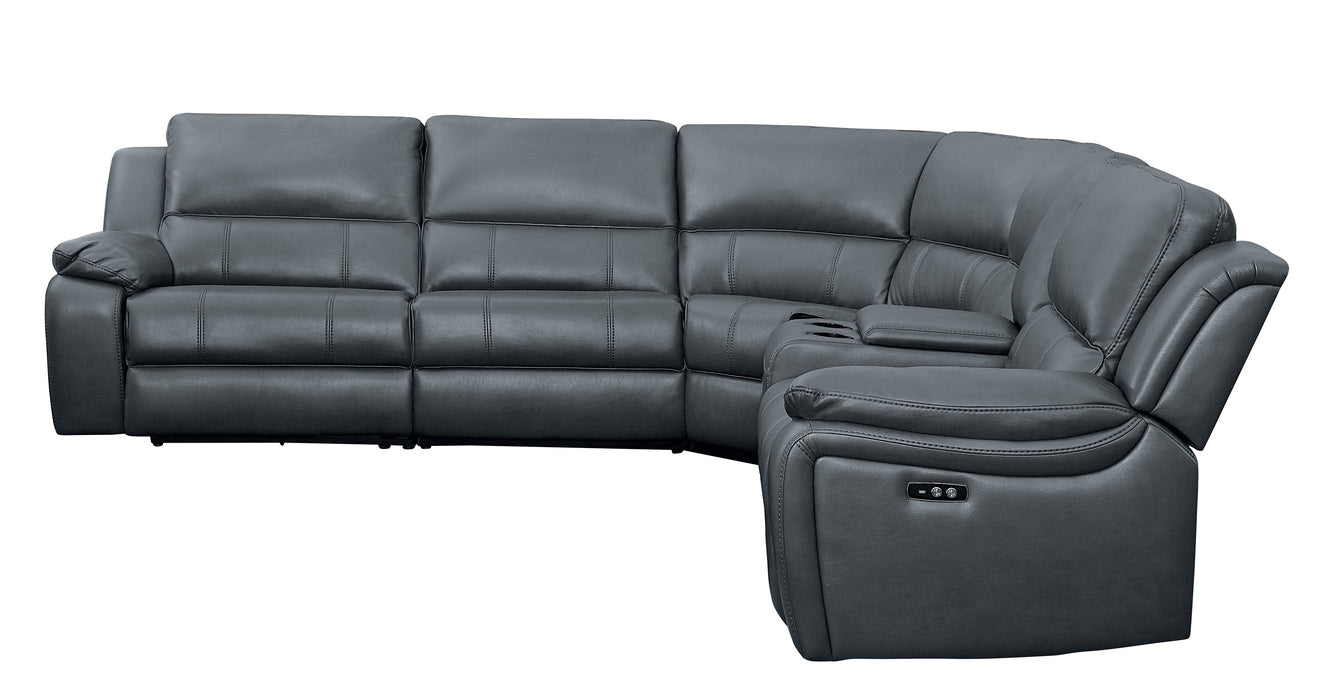 Falun (6)6-Piece Modular Power Reclining Sectional