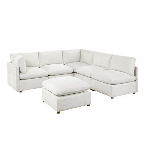 Annex 6-Piece Modular Sectional with Ottoman