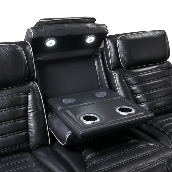 Cyber Power Double Reclining Sofa
