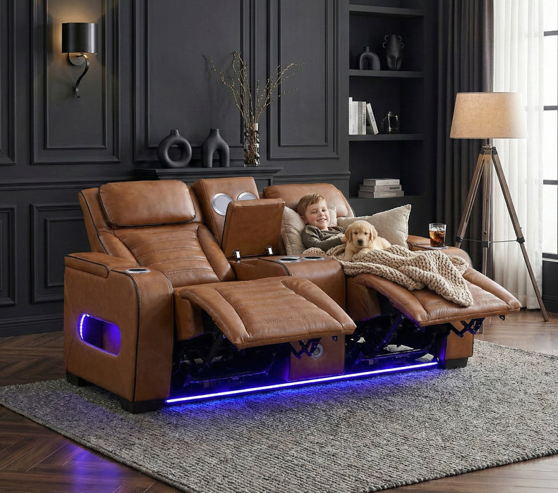 Cyber Power Double Reclining Love Seat