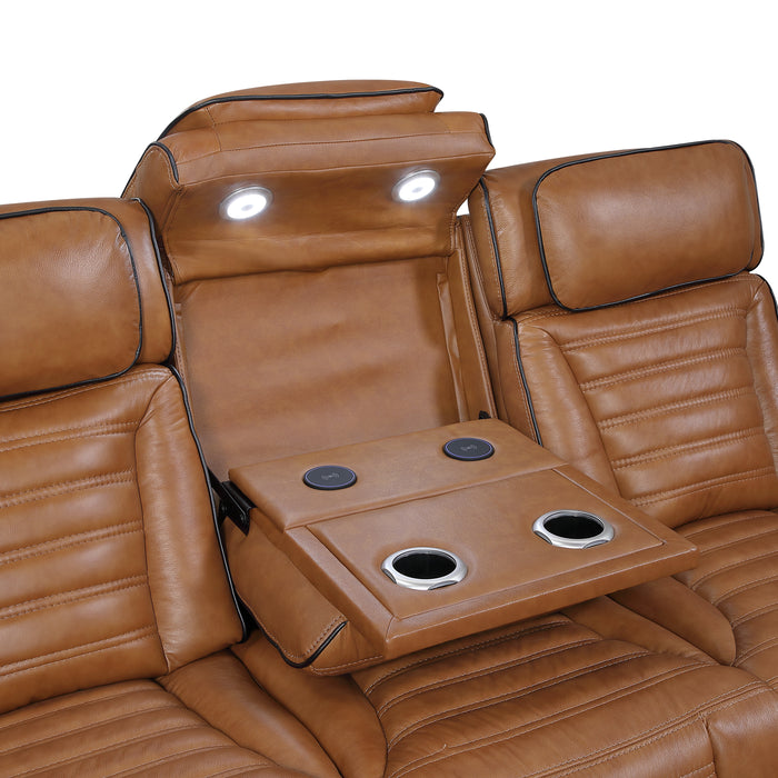 Cyber Power Double Reclining Sofa
