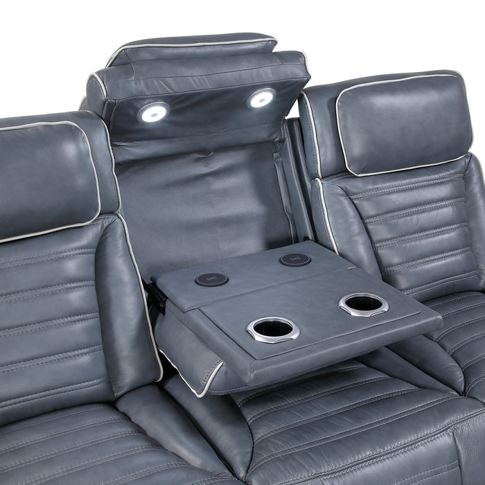 Cyber Power Double Reclining Sofa