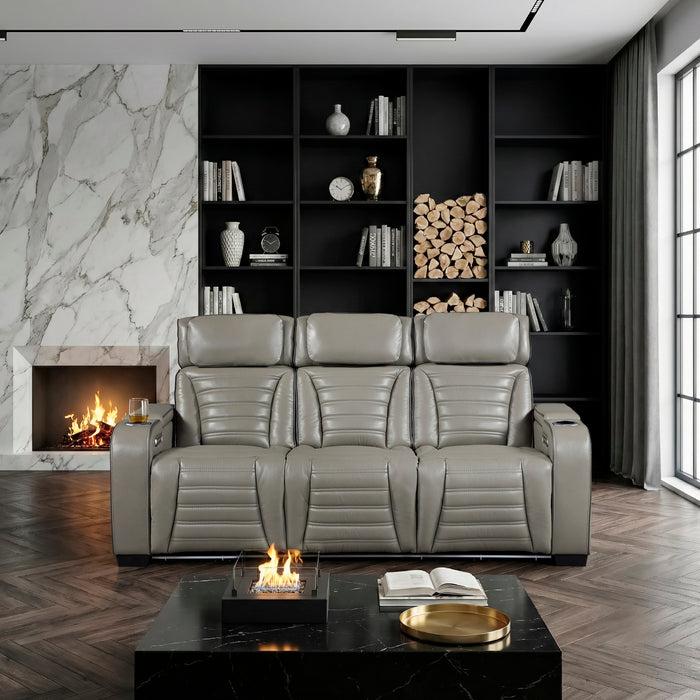 Cyber Power Double Reclining Sofa
