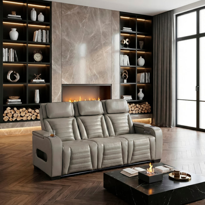 Cyber Power Double Reclining Sofa