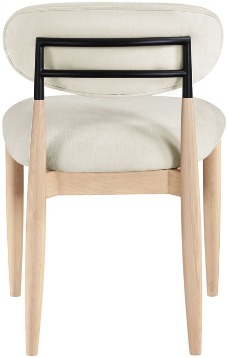 Riccio Performance Fabric Upholstered Dining Side Chair - Cream