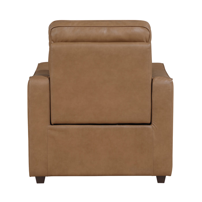 Equinox Power Reclining Chair with Curved Track Arms (8368BRW)