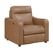 Equinox Power Reclining Chair with Curved Track Arms (8368BRW)