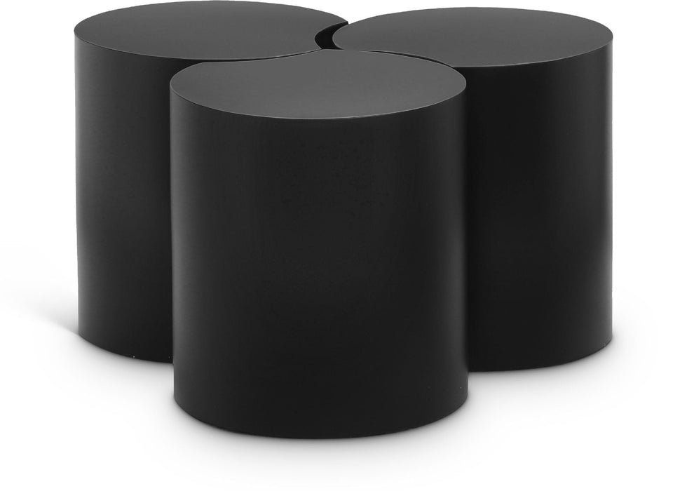 Dimple Iron Nesting 3pc. Modular Coffee Table