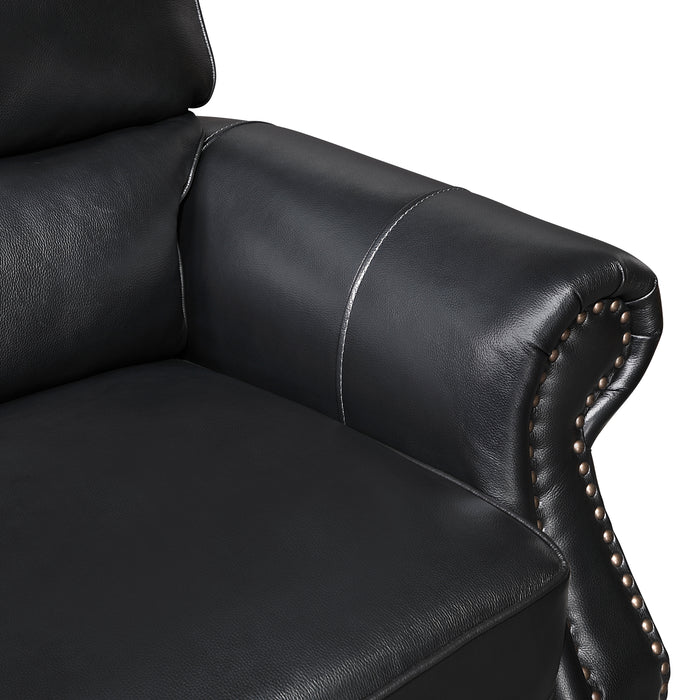 Remington Push Back Reclining Chair (8448BLK)