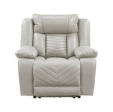 Huron Power Reclining Chair with LED and Charging Ports