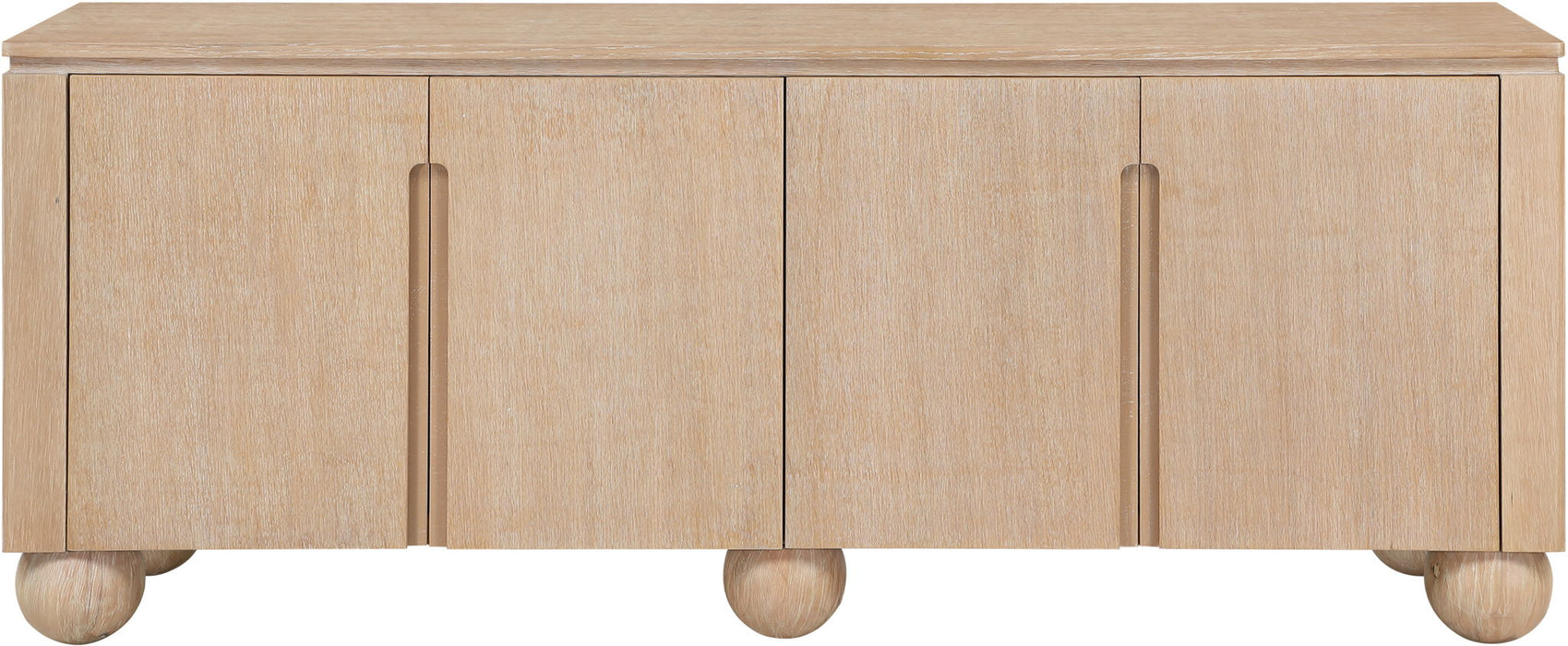 Cardiff Laquer And Oak Veneer Sideboard / Buffet