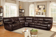 Pecos (4)4-Piece Modular Reclining Sectional with Left Console