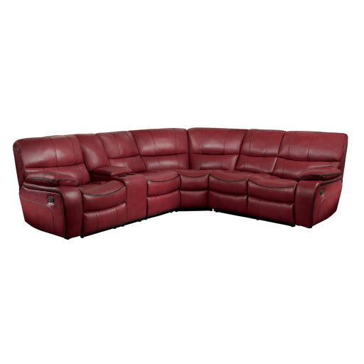 Pecos (3)3-Piece Reclining Sectional with Left Console