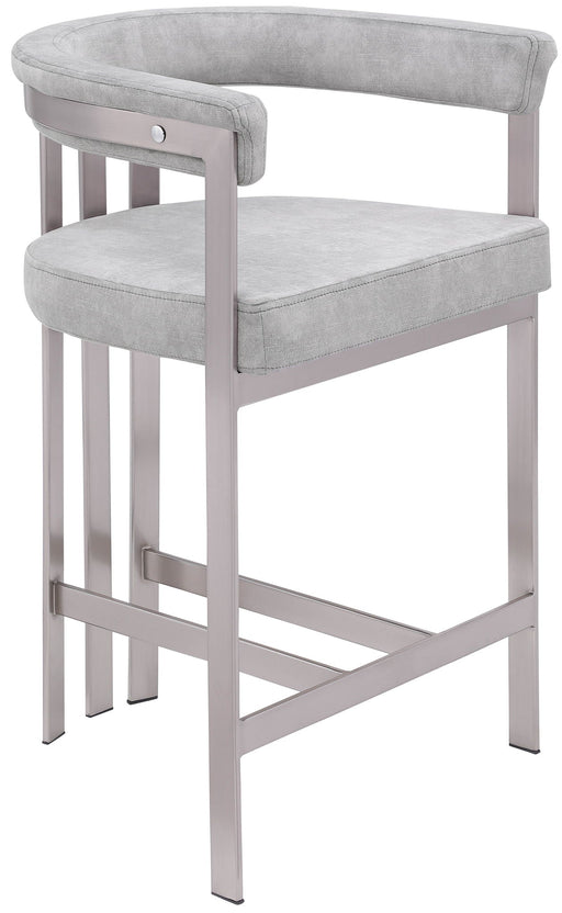 Marcello Velvet Upholstered Counter Stool