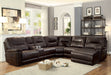 Columbus (6)6-Piece Modular Reclining Sectional with Right Chaise