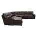 Columbus (6)6-Piece Modular Reclining Sectional with Left Chaise