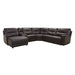 Columbus (6)6-Piece Modular Reclining Sectional with Left Chaise