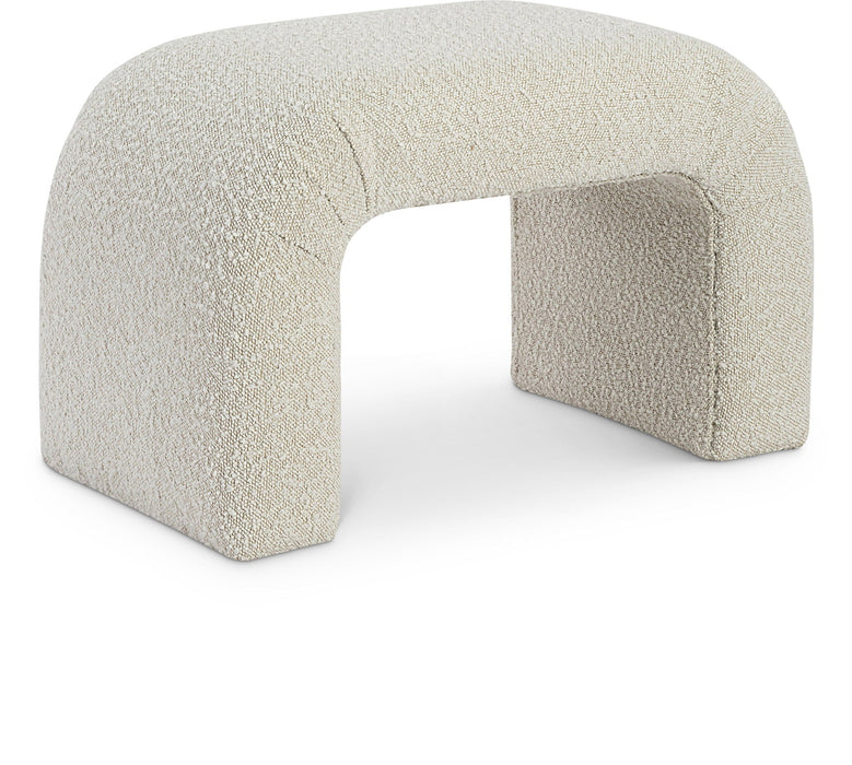 Niagara Boucle Fabric Upholstered Bench
