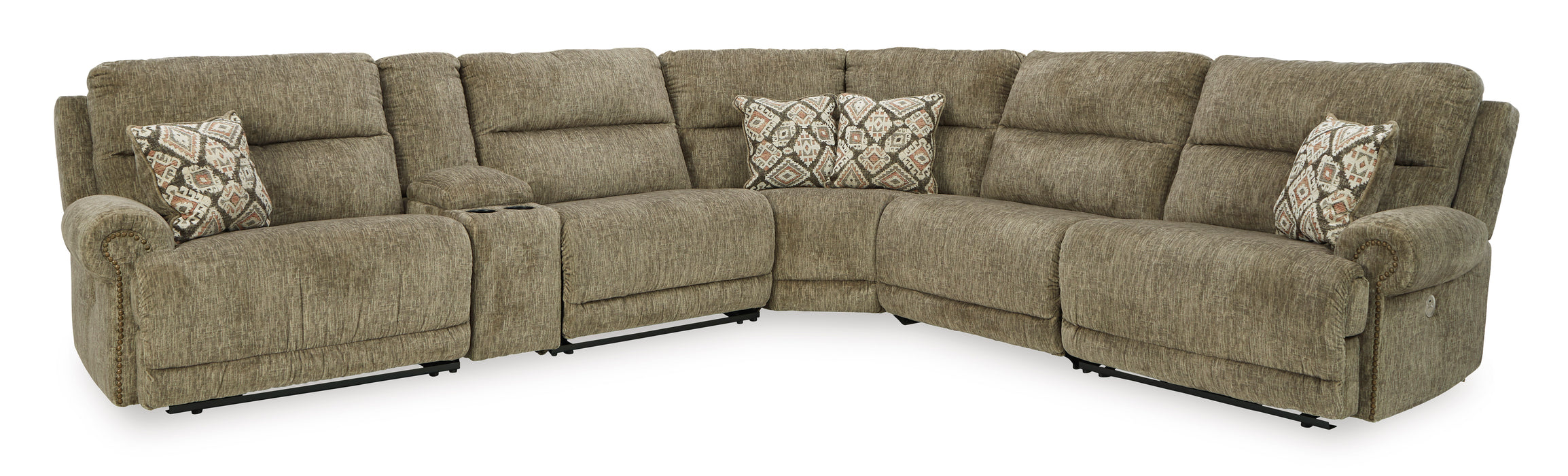 Lubec 6-Piece Power Reclining Sectional