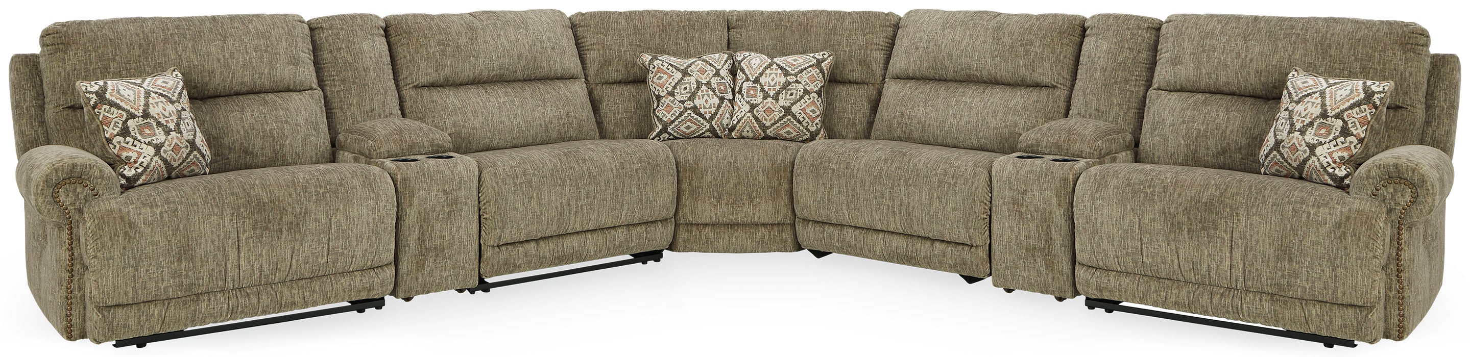 Lubec 7-Piece Power Reclining Sectional