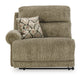 Lubec 3-Piece Reclining Loveseat with Console