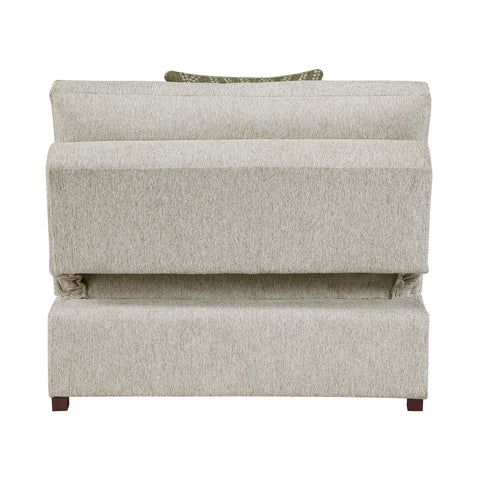 8548 Convertible Armless Chair and Half