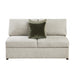 8548*5SC15ACLA4 4-Piece Sectional with Reversible Chaise, Pull-out Bed, Hidden Storage and Click Motion Back