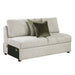 8548*5SC15ACLA4 4-Piece Sectional with Reversible Chaise, Pull-out Bed, Hidden Storage and Click Motion Back