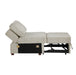 8548*5SCACCLA2 4-Piece Sectional with Reversible Chaise, Pull-out Bed, Hidden Storage and Click Motion Back