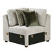 8548*4SCACCLA2 3-Piece Sectional with Pull-out Bed and Click Motion Back