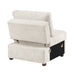 8548BE*4SCACCLA 3-Piece Sectional with Pull-out Bed and Click Motion Back