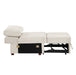 8548BE*4SCACCLA2 3-Piece Sectional with Pull-out Bed and Click Motion Back