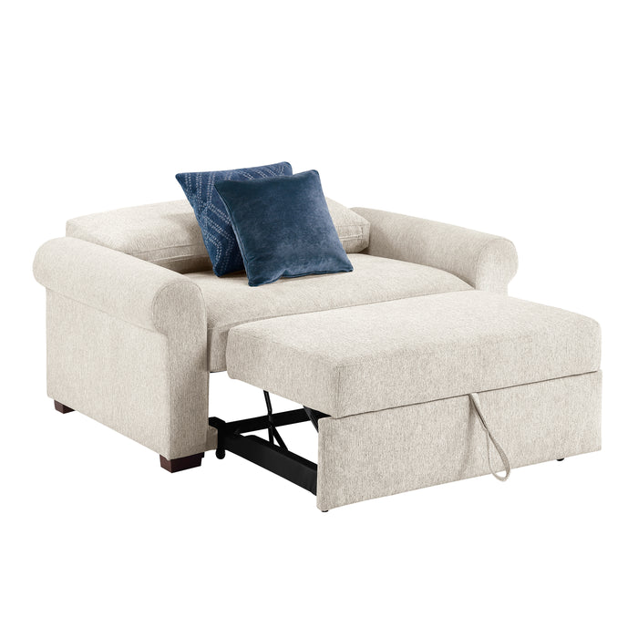 8548BE Convertible Chair and Half