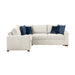 8548BE*4SCACCLA 3-Piece Sectional with Pull-out Bed and Click Motion Back