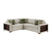 8548*4SC15ACLA2 3-Piece Sectional with Pull-out Bed and Click Motion Back