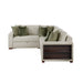 8548*4SC15ACLA2 3-Piece Sectional with Pull-out Bed and Click Motion Back