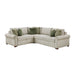 8548*4SC15ACLA4 3-Piece Sectional with Pull-out Bed and Click Motion Back