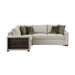 8548*4SCACCLA2 3-Piece Sectional with Pull-out Bed and Click Motion Back