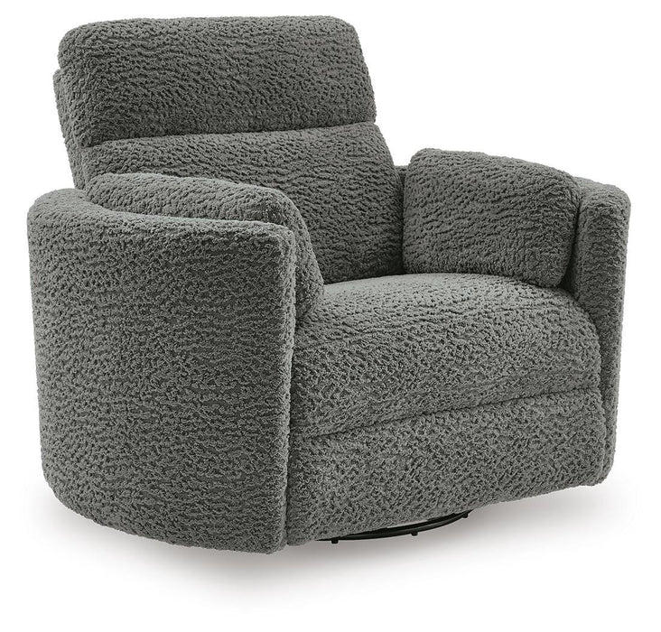 Gosaldo Swivel Power Glider Recliner - image 3