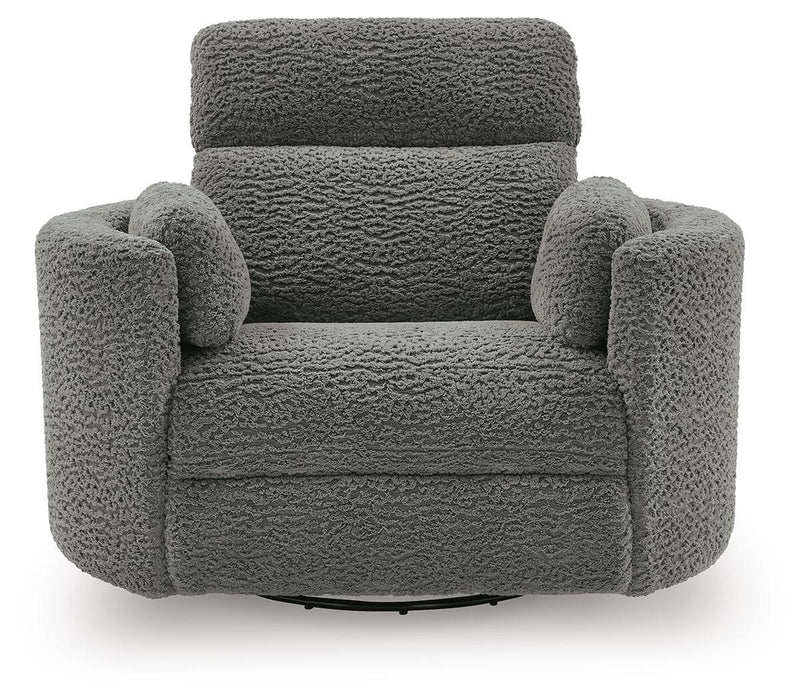 Gosaldo Swivel Power Glider Recliner - image 5