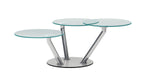 Contemporary Triple Surface Cocktail Table 8643-CT