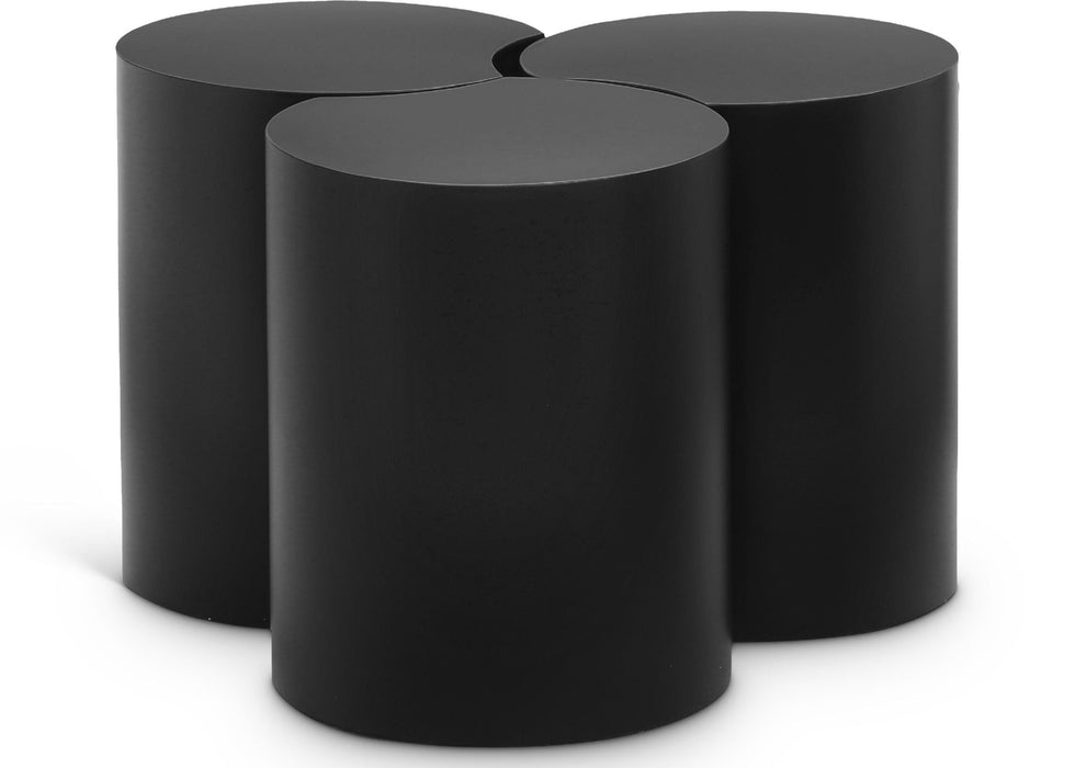 Dimple Iron Nesting 3pc. Modular Coffee Table
