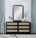 Sage 28" W X 42" H Wood Veneer Frame Mirror