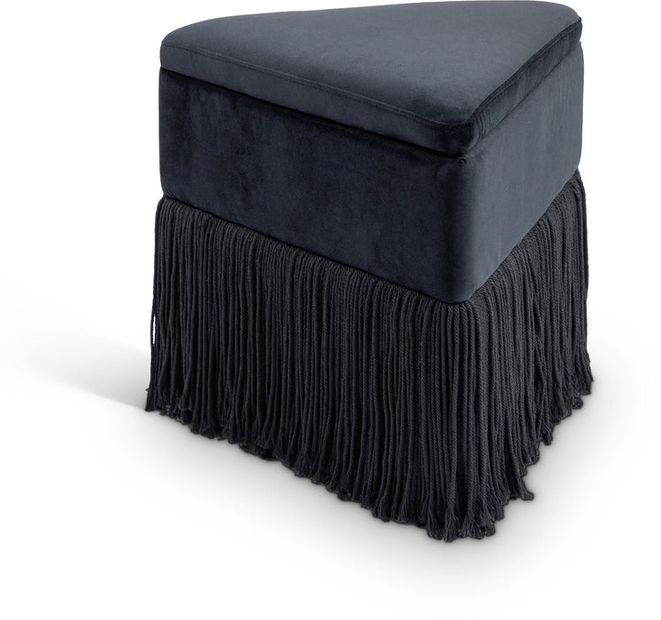 Trivoli Velvet Upholstered Stool