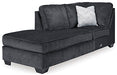 Altari Loveseat - Black/Gray