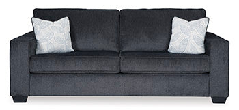 Altari Loveseat - Black/Gray