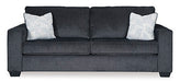 Altari Loveseat - Black/Gray